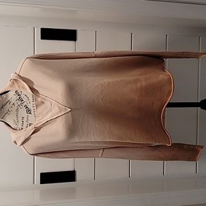 Ombre Cropped Hoodie